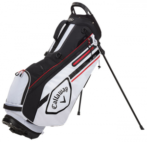 Callaway Brbag Chev Vit/Svart/Eldrd i gruppen Rea & Begagnat / Rea Golfbagar hos Dimbo Golf AB (1411115-5120562)