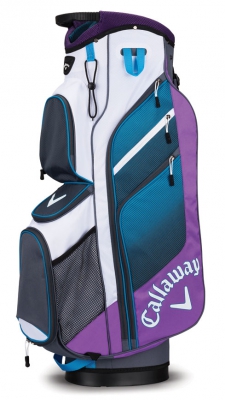 Callaway Vagnbag Chev Org Lila/Titan/Vit i gruppen Golfbagar / Vagnbagar hos Dimbo Golf AB (1412070-719210)