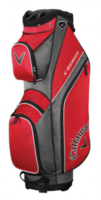 Callaway Vagnbag X Series Rd/Titan/Vit i gruppen Golfbagar / Vagnbagar hos Dimbo Golf AB (1412077-509210)