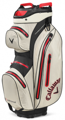 Callaway Vagnbag Hyper Dry 15 Sand/Svart/Rd i gruppen Golfbagar / Vagnbagar Vattentta hos Dimbo Golf AB (1412078-5120026)