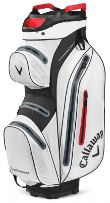 Callaway Vagnbag Hyper Dry 15 Vit/Svart/Rd i gruppen Golfbagar / Vagnbagar Vattentta hos Dimbo Golf AB (1412078-5120030)