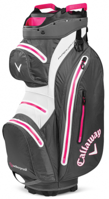 Callaway Vagnbag Hyper Dry 15 Grafit/Vit/Rosa i gruppen Golfbagar / Vagnbagar Vattentäta hos Dimbo Golf AB (1412078-5120033)