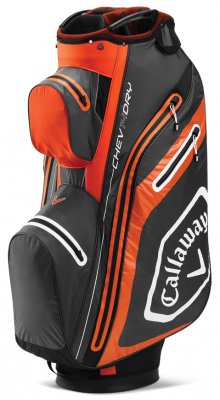 Callaway Vagnbag Chev Dry 14 Grafit/Orange/Vit i gruppen Golfbagar / Vagnbagar hos Dimbo Golf AB (1412079-5120019)