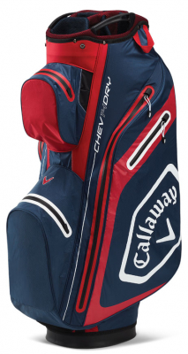 Callaway Vagnbag Chev Dry 14 Marinbl/Rd/Vit i gruppen Golfbagar / Vagnbagar hos Dimbo Golf AB (1412079-5120020)