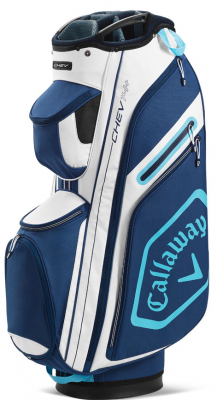 Callaway Vagnbag Chev 14 Plus Vit/Marinbl/Ljusbl i gruppen Golfbagar / Vagnbagar hos Dimbo Golf AB (1412082-5120136)