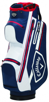 Callaway Vagnbag Chev Dry 14 Marinbl/Rd/Vit i gruppen Golfbagar / Vagnbagar hos Dimbo Golf AB (1412084-5120511)