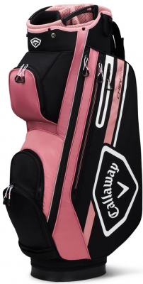 Callaway Vagnbag Chev 14 Plus Svart/Rosa i gruppen Golfbagar / Vagnbagar hos Dimbo Golf AB (1412085-5122124)