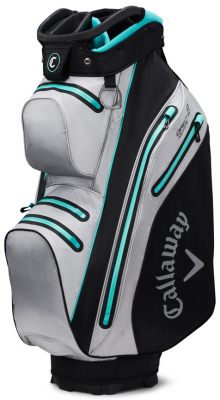 Callaway Vagnbag Org 14 HyperDry Silver/Svart/Grn i gruppen Golfbagar / Vagnbagar Vattentta hos Dimbo Golf AB (1412086-5122076)