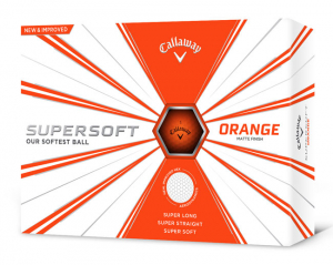 Callaway Golfbollar Supersoft Matte Orange (1st duss) i gruppen Golfbollar hos Dimbo Golf AB (1415025-60)