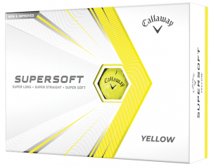 Callaway Golfbollar Supersoft 21 Gul (1st duss) i gruppen Golfbollar hos Dimbo Golf AB (1415027-30)