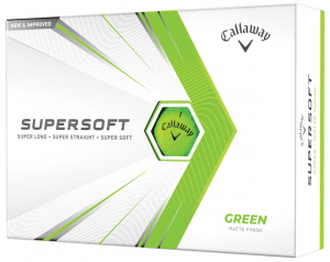 Callaway Golfbollar Supersoft Matte 21 Grn (1st duss) i gruppen Golfbollar hos Dimbo Golf AB (1415027-40)