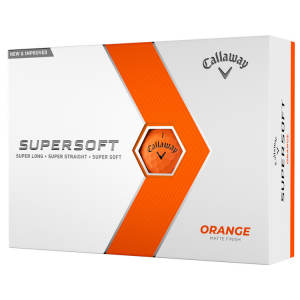 Callaway Golfbollar Supersoft Matte 23 Orange (1st duss) i gruppen Golfbollar hos Dimbo Golf AB (1415032-60)