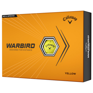 Callaway Golfbollar Warbird 23 Gul (1st duss) i gruppen Golfbollar hos Dimbo Golf AB (1415033-30)
