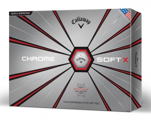 Callaway Golfbollar Chrome Soft X Vit (1st duss) i gruppen Golfbollar hos Dimbo Golf AB (1416016-10)