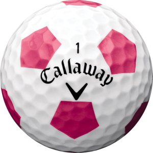 Callaway Golfbollar Chrome Soft 19 Truvis Vit/Rosa (1st duss) i gruppen Rea & Begagnat / Rea Golfbollar hos Dimbo Golf AB (1416017-1051)
