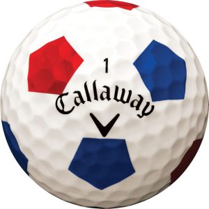 Callaway Golfbollar Chrome Soft 19 Truvis Vit/Rd/Bl (1st duss) i gruppen Rea & Begagnat / Rea Golfbollar hos Dimbo Golf AB (1416017-1058)