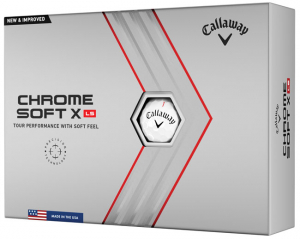 Callaway Golfbollar Chrome Soft 22 X LS Vit (1st duss) i gruppen Golfbollar hos Dimbo Golf AB (1416029-1010)