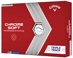 Callaway Golfbollar Chrome Soft 22 Vit Triple Track (1st duss) i gruppen Rea & Begagnat / Rea Golfbollar hos Dimbo Golf AB (1416034-1010)