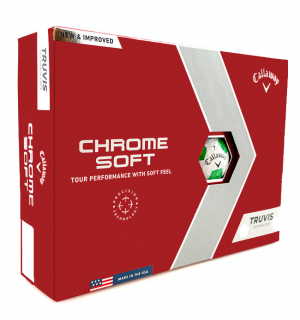 Callaway Golfbollar Chrome Soft 22 Truvis Vit/Grn (1st duss) i gruppen Golfbollar hos Dimbo Golf AB (1416035-1040)