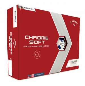 Callaway Golfbollar Chrome Soft 22 Truvis Vit/Bl (1st duss) i gruppen Golfbollar hos Dimbo Golf AB (1416035-1080)