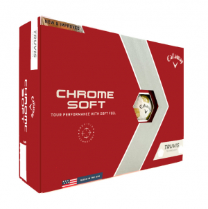 Callaway Golfbollar Chrome Soft 22 Truvis Guld/Vit (1st duss) i gruppen Golfbollar hos Dimbo Golf AB (1416035-9123001)