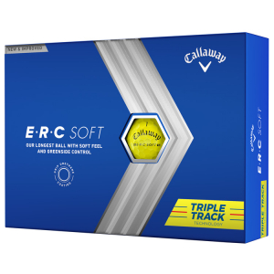 Callaway Golfbollar ERC Soft 23 Triple Track Gul (1st duss) i gruppen Golfbollar hos Dimbo Golf AB (1416036-30)