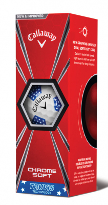 Callaway Golfbollar Chrome Soft 19 Truvis USA (1st 3-pack) i gruppen Golfbollar hos Dimbo Golf AB (1418038-1111)