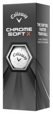 Callaway Golfbollar Chrome Soft 20 X Vit (1st 3-pack) i gruppen Golfbollar hos Dimbo Golf AB (1418048-1010)