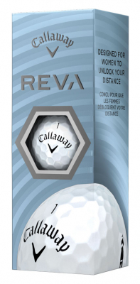 Callaway Golfbollar Reva 21 Pearl (1st 3-pack) i gruppen Golfbollar hos Dimbo Golf AB (1418053-10)