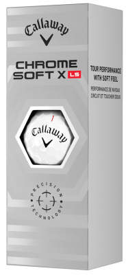 Callaway Golfbollar Chrome Soft 22 X LS Vit (1st 3-pack) i gruppen Golfbollar hos Dimbo Golf AB (1418057-1010)