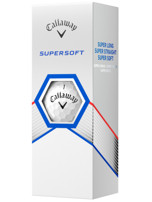 Callaway Golfbollar Supersoft 23 Vit (1st 3-pack) i gruppen Golfbollar hos Dimbo Golf AB (1418067-10)