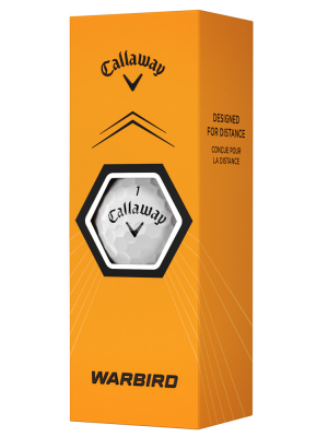 Callaway Golfbollar Warbird 23 Vit (1st 3-pack) i gruppen Golfbollar hos Dimbo Golf AB (1418068-10)