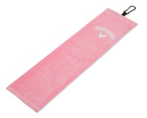 Callaway Handduk Tri Fold Chev Rosa i gruppen Golftillbehör / Golfhanddukar hos Dimbo Golf AB (1443029-51)