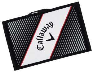 Callaway Handduk Cart Vit/Svart i gruppen Golftillbehr / Golfhanddukar hos Dimbo Golf AB (1443037-10)