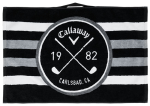 Callaway Handduk Cart 16x24 Svart/Vit/Grafit i gruppen Golftillbehr / Golfhanddukar hos Dimbo Golf AB (1443047-5420000)