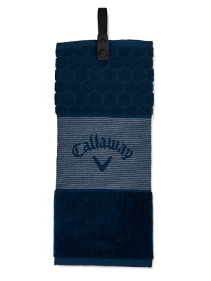 Callaway Handduk Tri Fold 23 Chev Marin i gruppen Golftillbehr / Golfhanddukar hos Dimbo Golf AB (1443050-80)