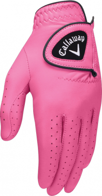 Callaway Golfhandske Opti-Color Rosa LLH (Vanligast) i gruppen Golfhandskar / Skinnhandskar / Dam vänster (Vanligast) hos Dimbo Golf AB (1444012-21521r)