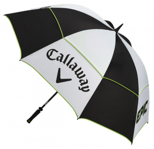 Callaway Paraply 68 DC Svart/Grn/Vit i gruppen Golftillbehr / Golfparaplyer hos Dimbo Golf AB (1475046-5921386)