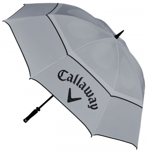 Callaway Paraply 64 DC Shield Grå/Svart i gruppen Golftillbehör / Golfparaplyer hos Dimbo Golf AB (1475047-5921071)