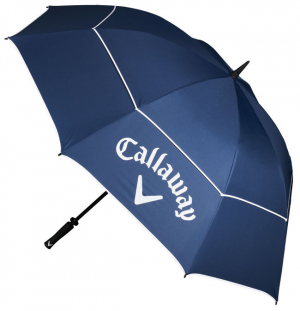 Callaway Paraply 64 DC Shield Marinbl/Vit i gruppen Golftillbehr / Golfparaplyer hos Dimbo Golf AB (1475047-5921072)