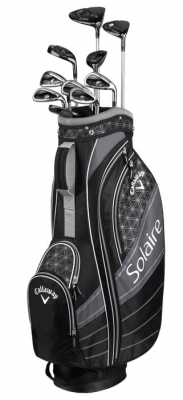 Callaway Startpaket Dam Höger Solaire Svart 11 Delar i gruppen Golfklubbor / Nybörjarset / Höger Dam (Vanligast) hos Dimbo Golf AB (1480010-213011)
