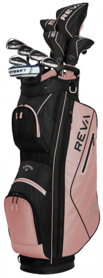 Callaway Startpaket Dam Höger Reva Rose Guld 11 Delar i gruppen Golfklubbor / Nybörjarset Golf / Nybörjarset Dam Höger (Vanligast) hos Dimbo Golf AB (1480012-213111)