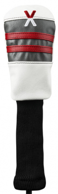Callaway Headcover Vintage Hybrid Vit/Grafit/Rd i gruppen Golftillbehr / Headcover Metalwoods hos Dimbo Golf AB (1481026-5520023)