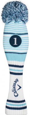Callaway Headcover Pom Pom Driver Vit/Ljusblå/Marinblå i gruppen Golftillbehör / Headcover Metalwoods hos Dimbo Golf AB (1481028-5520012)