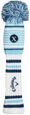 Callaway Headcover Pom Pom Hybrid Vit/Ljusblå/Marinblå i gruppen Golftillbehör / Headcover Metalwoods hos Dimbo Golf AB (1481028-5520014)