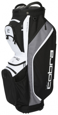 Cobra Vagnbag Ultralight Pro Svart/Vit i gruppen Golfbagar / Vagnbagar hos Dimbo Golf AB (1512039-08)