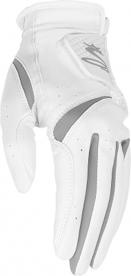 Cobra Golfhandske Pur Tech Dam LH (Vanligast) Cabretta Vit/Grå i gruppen Golfhandskar / Skinnhandskar / Dam vänster (Vanligast) hos Dimbo Golf AB (1544010-2112r)