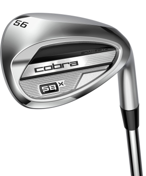 Cobra Wedge King SnakeBite-X Teardrop Chrome Herr Vnster i gruppen Golfklubbor / Wedgar / Vnster Herr hos Dimbo Golf AB (1574028-124810r)