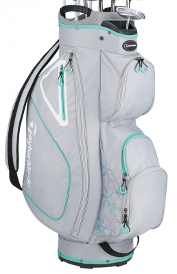 TaylorMade Vagnbag Kalea Gr/Silver/Bl i gruppen Rea & Begagnat / Rea Golfbagar hos Dimbo Golf AB (1612051-909180)