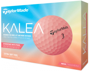 TaylorMade Golfboll Kalea 2022 Dam Peach 1st dussin i gruppen Golfbollar hos Dimbo Golf AB (1615028-51)